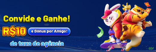 Imagem promocional da 68f mostrando a plataforma e suas vantagens